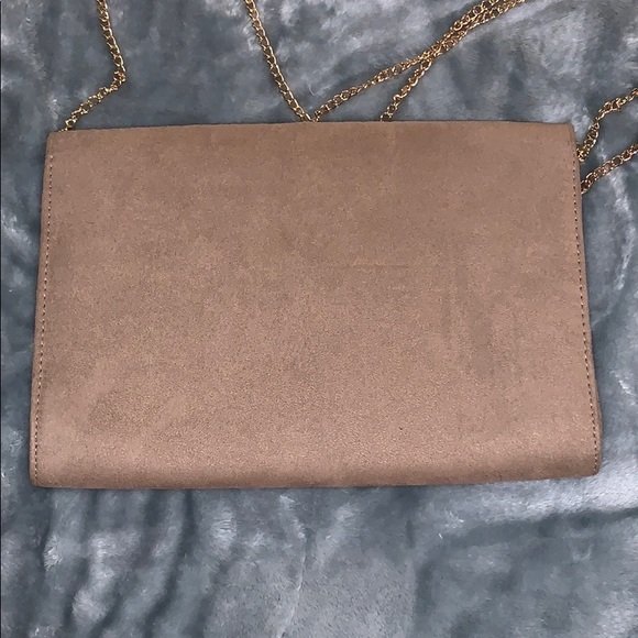 H&M tan and green stripe purse - Picture 5 of 5